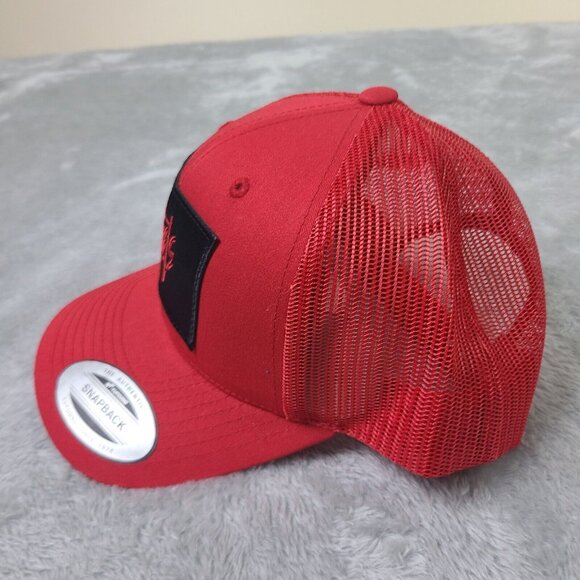 Yupoong The Angels Australian Band Spellout Classic Logo SnapBack Cap Hat 70's - Picture 5 of 7